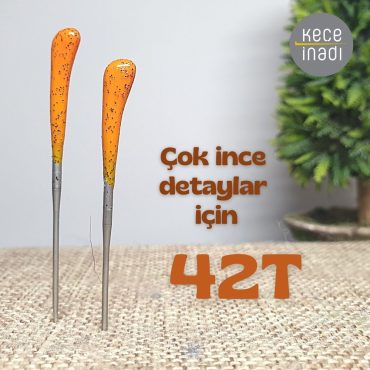 42T Keçe İğnesi - En İnce (1 Adet)