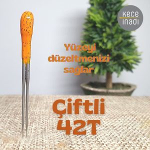 Çiftli 42T Keçe İğnesi