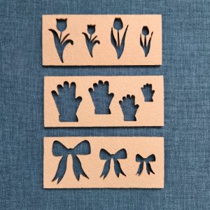 Keçe Şablon - Karışık Desenler