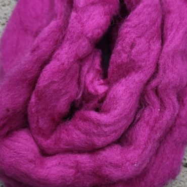 Uzun Lifli Keçe Yünü - Magenta