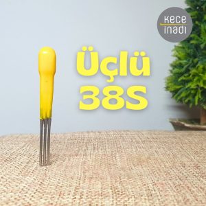Üçlü 38S Keçe İğnesi