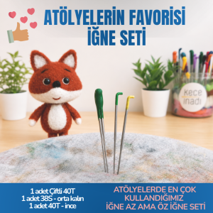 keçe iğnesi