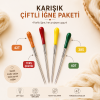 çiftli iğne paketi