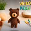 keçe ayıcık yapımı video ders